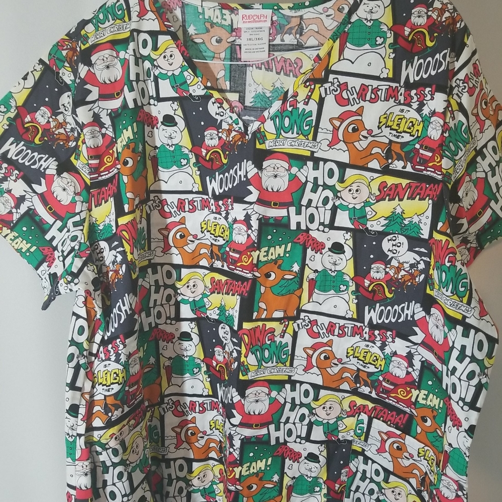 Rudolph the Red Nose Reindeer Scrub